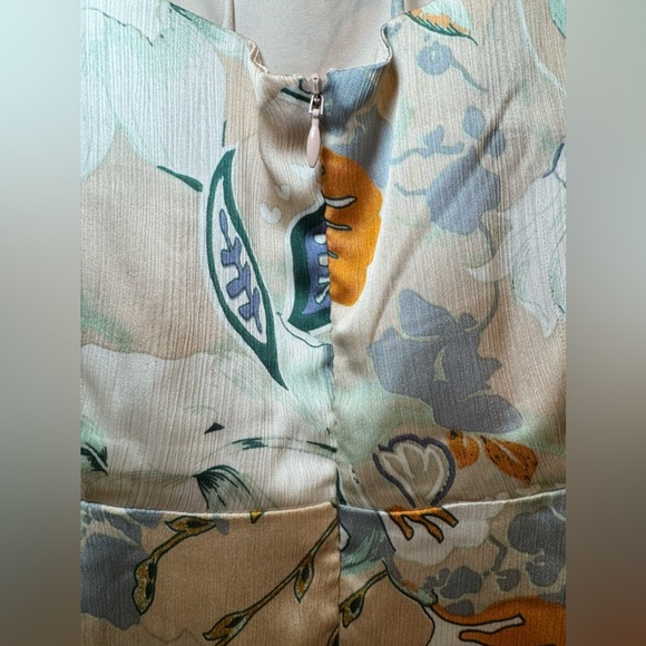 Elliat Cocktail Dress(Revolve) - Size S - Orange and Green Floral Print - Picture 6 of 11